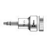 DOUILLE TORX WERA 8767 HF ZYKLOP 1-2 T25 LONGUEUR 60 MM (VENDU A L'UNITE)  -MARQUE ALLEMANDE POUR LES ATELIERS-