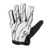 GANTS VELO ENFANT JUNIOR LONG GIST JAUNE FLUO-NOIR 8-10 ANS (PAIRE SUR CARTE) SANS VELCRO  -8157