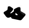 TROY LEE DESIGNS SE3 CHEEKPADS, BLACK, M, M