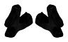 TROY LEE DESIGNS GP CHEEKPADS, BLACK, S/M