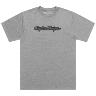 TROY LEE DESIGNS T-SHIRT, SIGNATURE, GRAY HEATHER, S, S