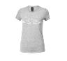 SALSA ELECTRIC WILDERNESS WOMENS T-SHIRT, GRAY, L