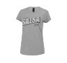 SALSA WISH YOU WHERE HERE WOMENS T-SHIRT, ORANGE, L