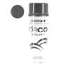 BOMBE DE PEINTURE MOTIP DECO GLYCERO BRILLANT BLEU LUMINEUX AEROSOL 400ML (01678)