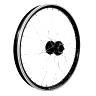 ROUE VTT - CARGO - VAE - E-BIKE - LONGTAIL DISQUE BLOCAGE 20" KARGO L AVANT NOIR MOYEU SHIMANO M475 6 TROUS (RENFORCE) RAYON INOX POIDS MAX 225KGS