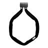 ANTIVOL VELO PLIABLE-PLIANT AXA FOLDABLE A CLE DIAM 6.5MM L0.95M NOIR (AVEC FIXATIONS SUR CADRE)  - SECURITE NIVEAU 7-15 - HOMOLOGUE FUB 1 ETOILE