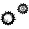 GALET DERAILLEUR AOPW TRIPEAK 14-18 DENTS CERAMIQUE 12X1V. SRAM T TYPE ARGENT (JEU DE 2) (GARANTIE 4 ANS)