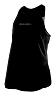 TROY LEE DESIGNS WOMENS LUXE TANKTOP, SOLID, BLACK, M