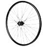 ROUE VTC - CARGO - VAE - E-BIKE - LONGTAIL CENTERLOCK AXE TRAVERSANT 700 X 35 - 28" KARGO L MOYEU SHIMANO TC500 ARRIERE NOIR CASSETTE 11-10-9V  JANTE 25C 32 RAYONS -MAX LOAD 225KGS-