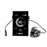 COMPTEUR - DISPLAY AVEC UNITE DE COMMANDE VAE BAFANG DP C18 UART POUR MOTEUR CENTRAL NOIR (SUPPORT 22,2-25 MM LONGUEUR CABLE 230 MM)