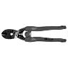PINCE COUPE BOULON PRO KNIPEX COMPACT COBOLT 200MM NOIR ANTIROUILLE POUR EPAISSEUR MATERIAU DE 3,6 A 6,0MM AVEC POIGNEE ERGONOMIQUE ET RESSORT (71 12 200)  -MADE IN GERMANY-
