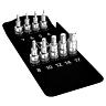 DOUILLE ALLEN-6 PANS WERA 8740 C HF ZYKLOP 1-2 (SET 9 PIECES)  -MARQUE ALLEMANDE POUR LES ATELIERS-