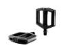 NG SPORTS RYMSKEE GRIPTAPE PLATTFORM-PEDAL, WITH REFLECTOR, BLACK, ONE SIZE