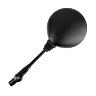 RETROVISEUR MOTO - QUAD - SCOOT -VELO UNIVERSEL REPLIABLE NOIR (AVEC COLLIER) (HOMOLOGUE CE)  -P2R-