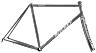 RITCHEY ROAD LOGIC FRAME KIT, 700C, 53CM, GUN METAL GREY/WHITE