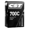 CHAMBRE A AIR VELO 700 X 25-32 CST VALVE PRESTA NOIR 60 MM