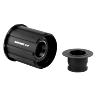 CORPS DE CASSETTE DT SWISS RATCHET 11-10V. POUR SHIMANO VTT (INCLUS ADAPTATEUR 157-148-142MM POUR AXE 12MM)