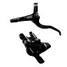 FREIN A DISQUE VTT HYDRAULIQUE SHIMANO DEORE MT401, MT410 AVANT NOIR DURITE SYSTEME 2 PISTONS 1000MM (SANS DISQUE) (MONTAGE ATELIER)