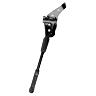 BEQUILLE VELO LATERALE ARRIERE NEWTON 24-28" REGLABLE FIXATION BASE-HAUBAN ALU NOIR