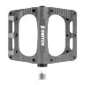 PEDALE VTT PLATEFORME DESCENTE - BMX SWITCH XL FREERIDE ALU CNC ORANGE FILETAGE 9-16 AVEC PICOTS (PAIRE) 110X100MM