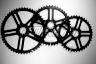 WHITE INDUSTRIES VBC17 DIRECT MOUNT CHAINRING, OUTER, BLACK, 44 Z.