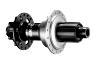 E*THIRTEEN SIDEKICK SUPER BOOST HUB RW, 32 H., 157X12MM, HG, BLACK/STERLING SILVER