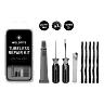 KIT REPARATION PNEU TUBELESS VTT WELDTITE PAR L'EXTERIEUR AVEC MECHES - BOITE (COLLE 5G + MARQUEUR + 5 MECHES + LIME + AIGUILLE + CUTTER)