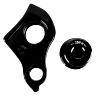 PATTE DE DERAILLEUR ALU MARWI SRAM UDH GH-399 (VENDU A L'UNITE SUR CARTE) POUR AXE 12X1.00
