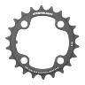PLATEAU VTT 4BRA D.64 POUR SHIMANO XTR M980 STRONGLIGHT HT3 DOUBLE 22DTS INTERIEUR NOIR (POUR EXTERIEUR 36DTS) NON FILETE 10V.