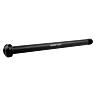 AXE TRAVERSANT - BLOCAGE ROUE ARRIERE FILETAGE M12X1.5MM POUR 12X142 NOIR POUR SHIMANO (163.5MM HORS BUTEE DONT FILETAGE 13,5MM)  -NEWTON-