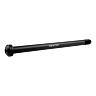 AXE TRAVERSANT - BLOCAGE ROUE ARRIERE FILETAGE M12X1.75MM  NOIR POUR SRAM (174MM HORS BUTEE DONT FILETAGE 20MM)  -NEWTON-