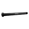 AXE TRAVERSANT - BLOCAGE ROUE AVANT FILETAGE M15X1.5MM NOIR (158MM HORS BUTEE DONT FILETAGE 13MM)  -NEWTON-