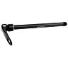 AXE TRAVERSANT - BLOCAGE TYPE RAPIDE ROUE ARRIERE FILETAGE M12X1.5MM POUR 12X142 NOIR POUR SHIMANO (160.5MM HORS BUTEE DONT FILETAGE 13.5MM)  -NEWTON-