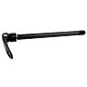 AXE TRAVERSANT - BLOCAGE TYPE RAPIDE ROUE AVANT FILETAGE M12X1.5MM POUR 12X142 NOIR POUR SRAM (174MM HORS BUTEE DONT FILETAGE 20MM)  -NEWTON-