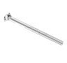RITCHEY CLASSIC 2-BOLT ZERO SEATPOST, 0MM, 400MM, 7X7MM RAILS, HP SILVER, 27.2