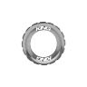 CHRIS KING CENTERLOCK LOCKRING, EXTERNAL SPLINE, GOLD