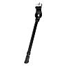 BEQUILLE VELO LATERALE AVEC PLAQUE NEWTON 20-28" REGLABLE ALU NOIR