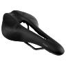 SELLE NEWTON ROUTE-GRAVEL NOIR MAD SAD3 AVEC TROU CENTRAL 258X157MM RAIL ACIER NOIR