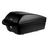 TOP CASE VELO BOX POLISPORT 11L NOIR FIXATION MIK-MIK-HD 2.0 VERROUILLAGE SECURISE SUR PORTE BAGAGE A CLE (LONG 42CM X LARG 26CM X HAUT 21CM) - POIDS MAX 5KGS