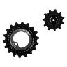GALET DERAILLEUR AOPW TRIPEAK 11-18 DENTS CERAMIQUE 11X1V. SHIMANO GRX RX812 - 817  BLEU FONCE (JEU DE 2) (GARANTIE 4 ANS)