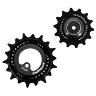 GALET DERAILLEUR AOPW TRIPEAK 14-18 DENTS CERAMIQUE 13X1V. SRAM AXS FORCE XPLR BLEU FONCE (JEU DE 2) (GARANTIE 4 ANS)