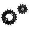GALET DERAILLEUR AOPW TRIPEAK 12-18 DENTS CERAMIQUE 12X1V. SRAM AXS XPLR RED-FORCE-RIVAL NOIR (JEU DE 2) (GARANTIE 4 ANS)