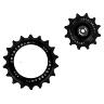 GALET DERAILLEUR AOPW TRIPEAK 12-18 DENTS CERAMIQUE 12X1V. SRAM AXS XPLR RED-FORCE-RIVAL ARGENT (JEU DE 2) (GARANTIE 4 ANS)