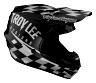 TROY LEE DESIGNS SE4 POLYACRYLITE HELMET, RACE SHOP, BLACK/GOLD, L | 58-59CM