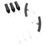 OUTIL DEMONTE PNEU EN CUILLERES (X3) ET MORS-PROTEGE JANTE (X2) LONGUEUR 290 MM  -P2R-