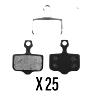 PLAQUETTE DE FREIN VTT AVID-SRAM DB-XX-X0 (MARWI ORGANIC) (VENDU PAR 25)