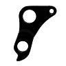 PATTE DE DERAILLEUR ALU MARWI KONA GH-325 (VENDU A L'UNITE SUR CARTE)