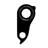 PATTE DE DERAILLEUR ALU MARWI GHOST GH-329 (VENDU A L'UNITE SUR CARTE)
