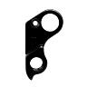 PATTE DE DERAILLEUR ALU MARWI ROSE, STEPPENWOLF, FEZZARI GH-331 (VENDU A L'UNITE SUR CARTE)