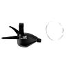 MANETTE VTT SUNRACE DROITE DUAL LEVER DLUS61N PUSH PULL U-SERIES 10V. - COMPATIBLE SHIMANO CUES, LINKGLIDE